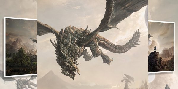 Elder Scrolls Online Elsweyr Lithograph Now Available