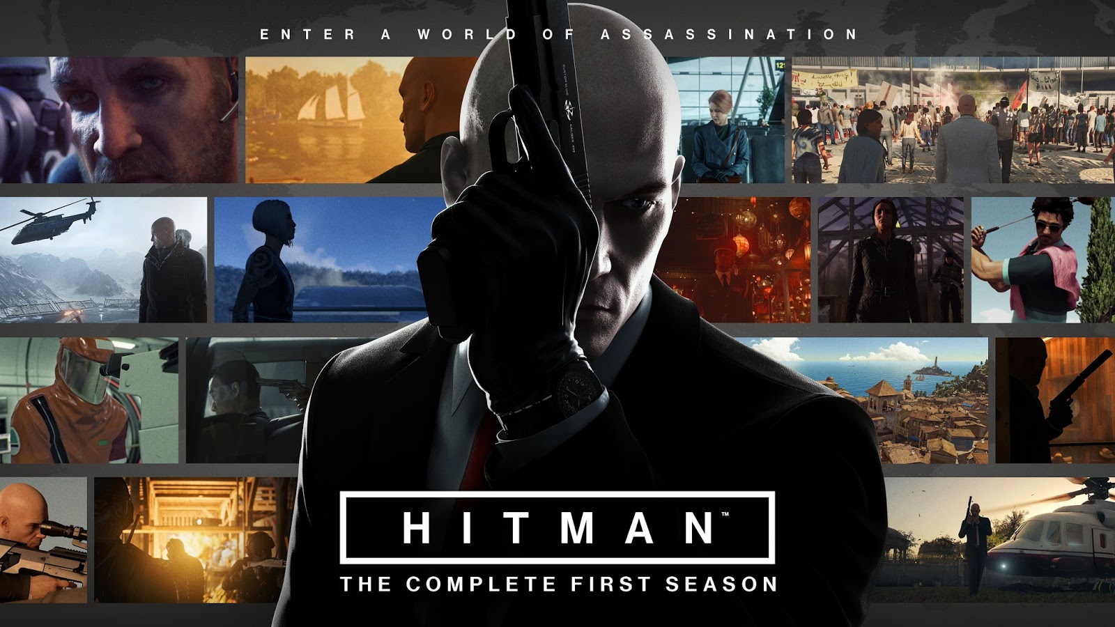 PS Plus subscribers in February 2019 can enjoy playing Hitman: The Complete First Season for free.