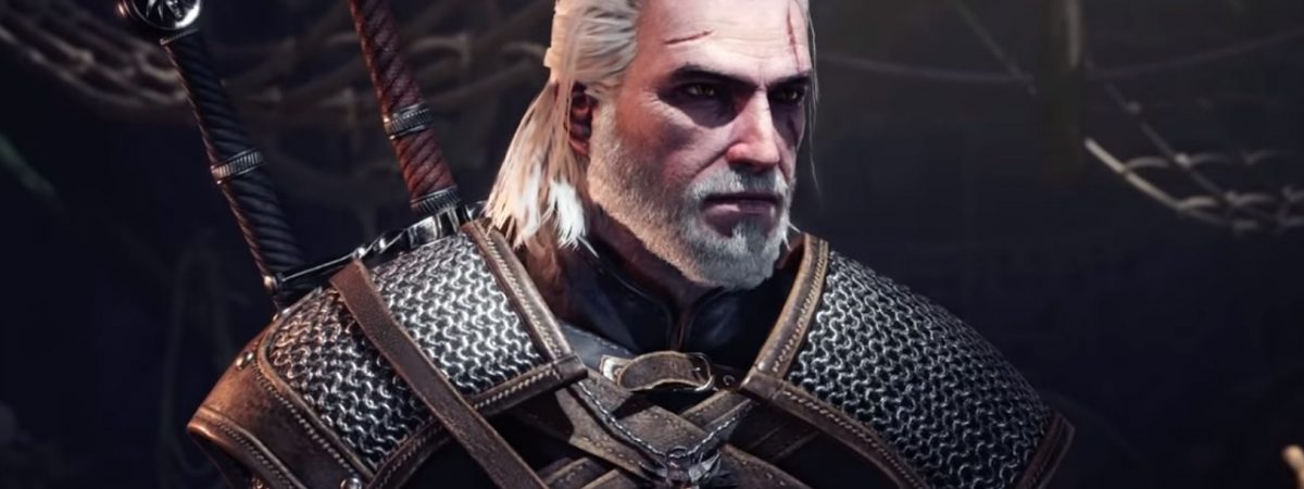 Monster Hunter World Witcher Crossover Features Geralt of Rivia