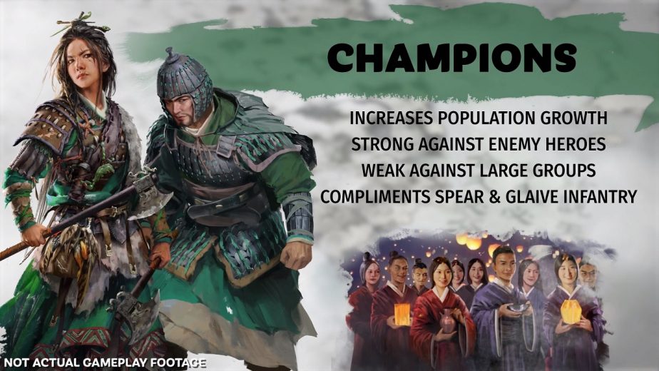 Total War Three Kingdoms Champion Page