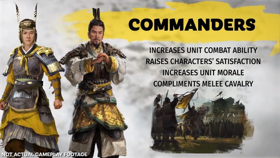 Total War Three Kingdoms Commander Page