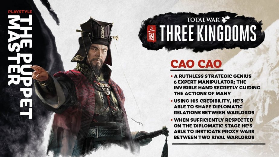 Total War Three Kingdoms Heroes Cao Cao