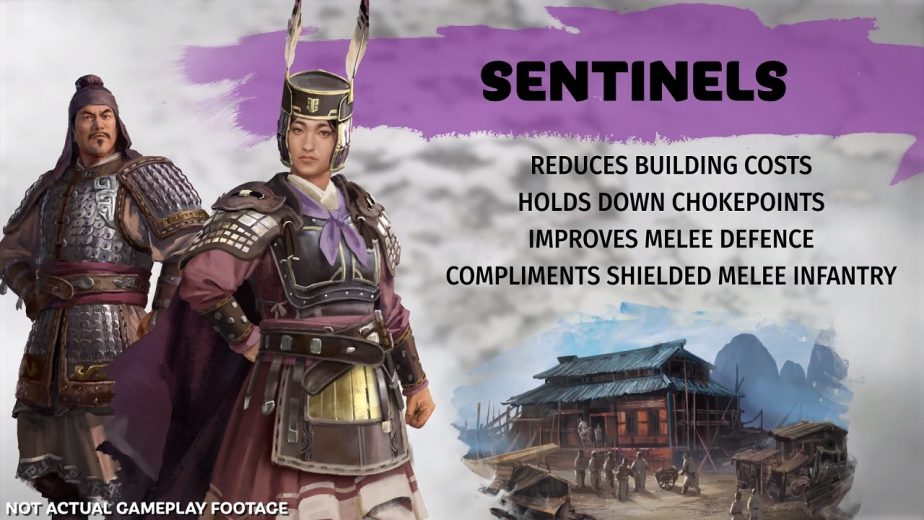 Total War Three Kingdoms Sentinel Page