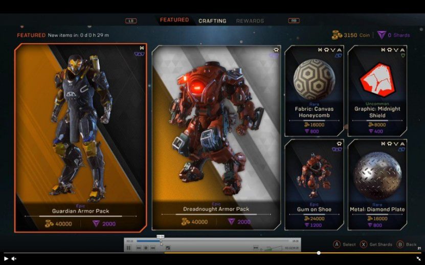 Anthem Microtransactions