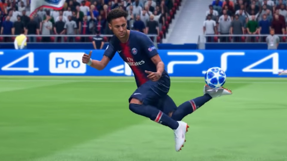 fifa 19 skills move neymar rainbow flick