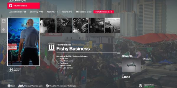 Hitman 2 Fishy Business guide.