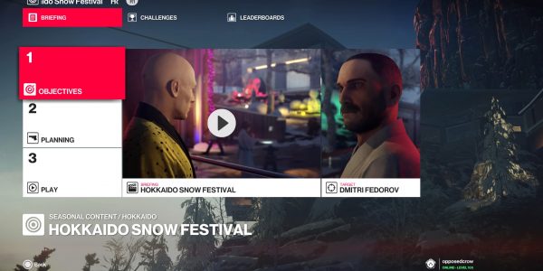 Hitman 2 Snow Festival challenge guide
