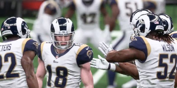 madden 19 nfl playoffs simulation rams saints patriots chiefs