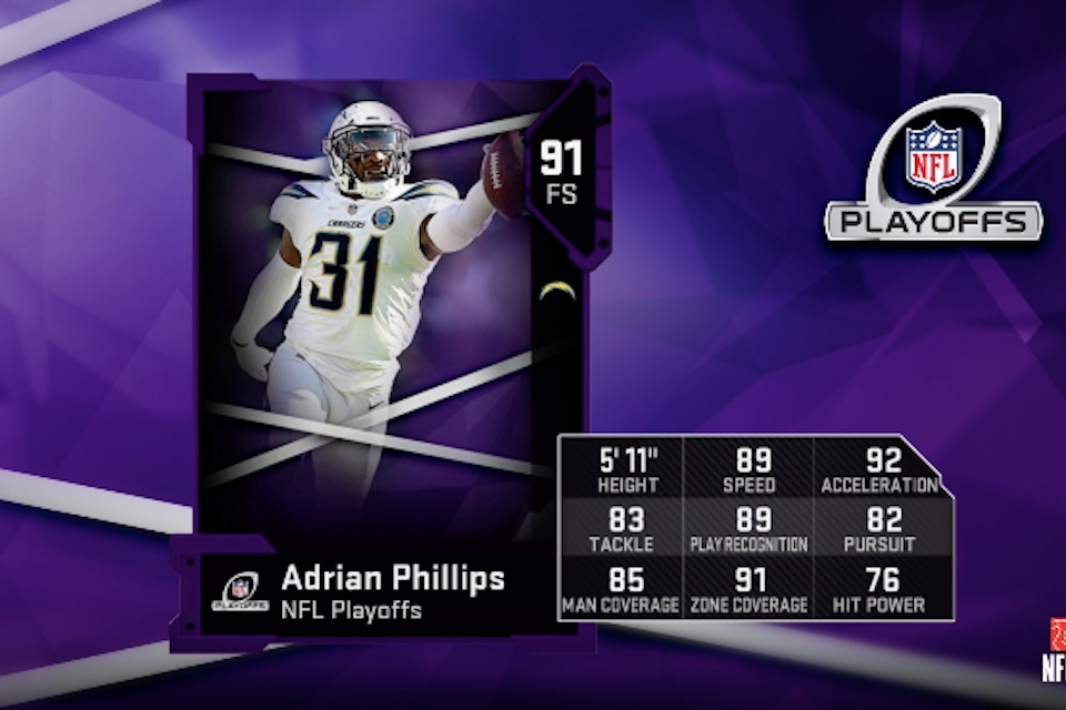 madden 19 playoffs wild card players adrian phillips