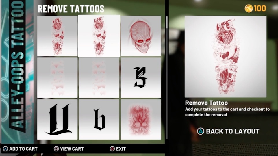 nba 2k19 remove tattoos screen