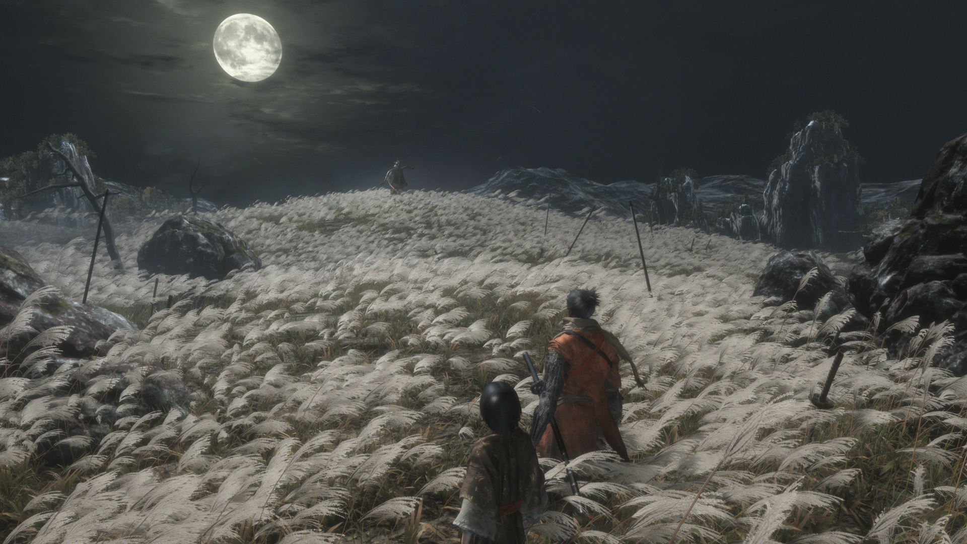 Sekiro Shadows Die Twice Dilapidated Temple hub area.