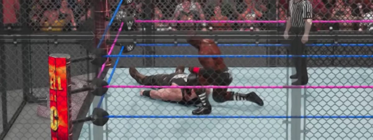 wwe 2k19 hell in a cell how to break cell play match win