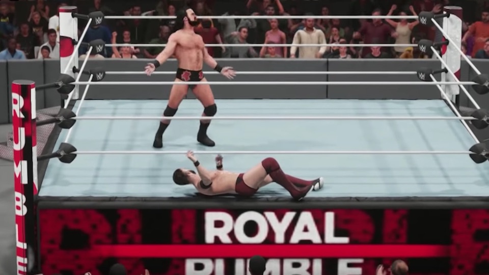 wwe 2k19 royal rumble match in progress