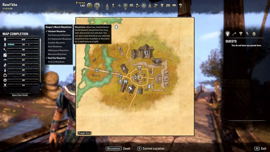 Elder Scrolls Online Update Zone Guide