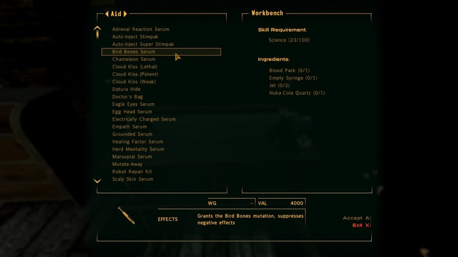 Fallout New Vegas Mod Adds Fallout 76 Mutations 2