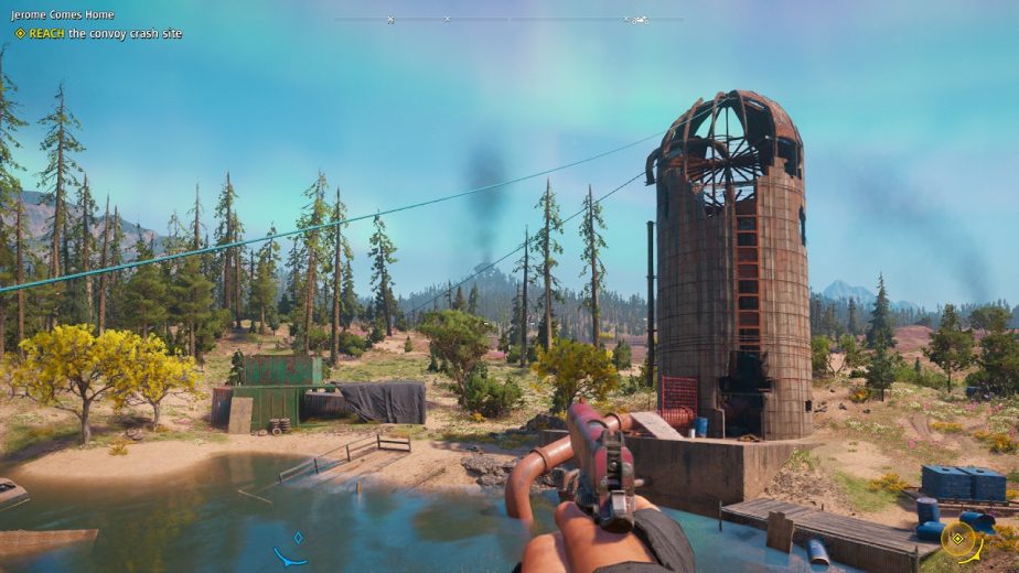 Far Cry New Dawn Guns-for-Hire Crash Site