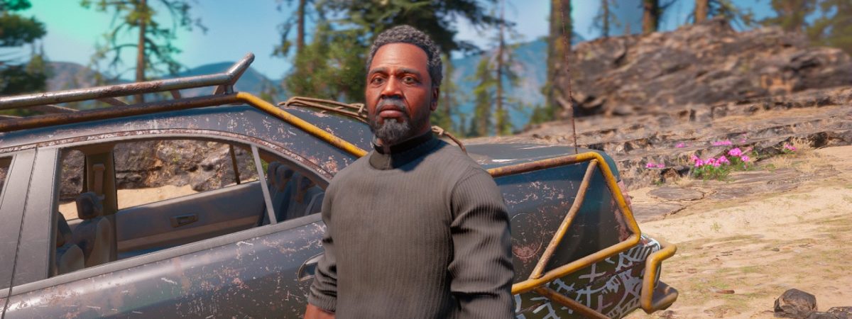 Far Cry New Dawn Guns-for-Hire Pastor Jerome