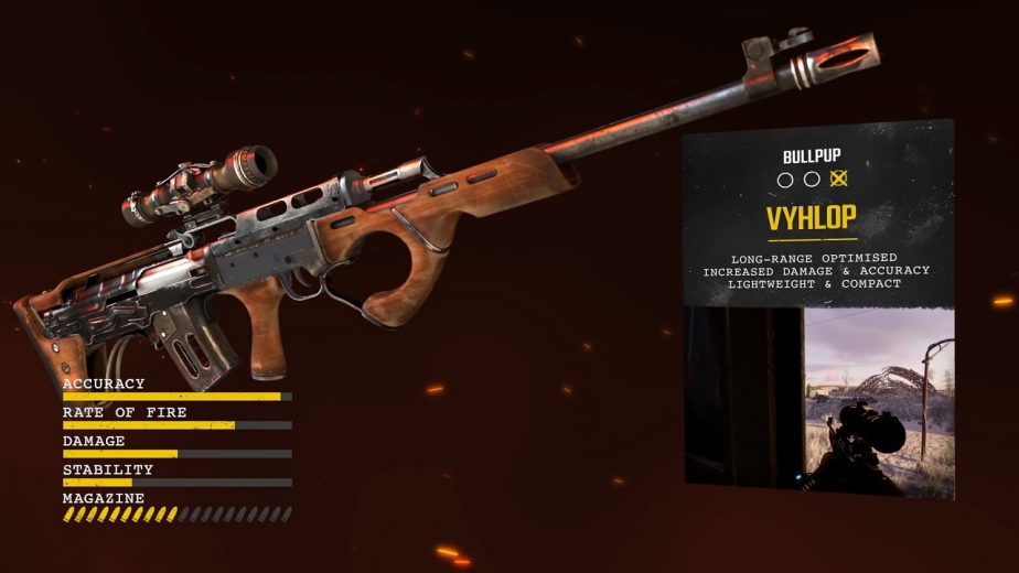 Metro Exodus Bulldog Rifle Vyhlop