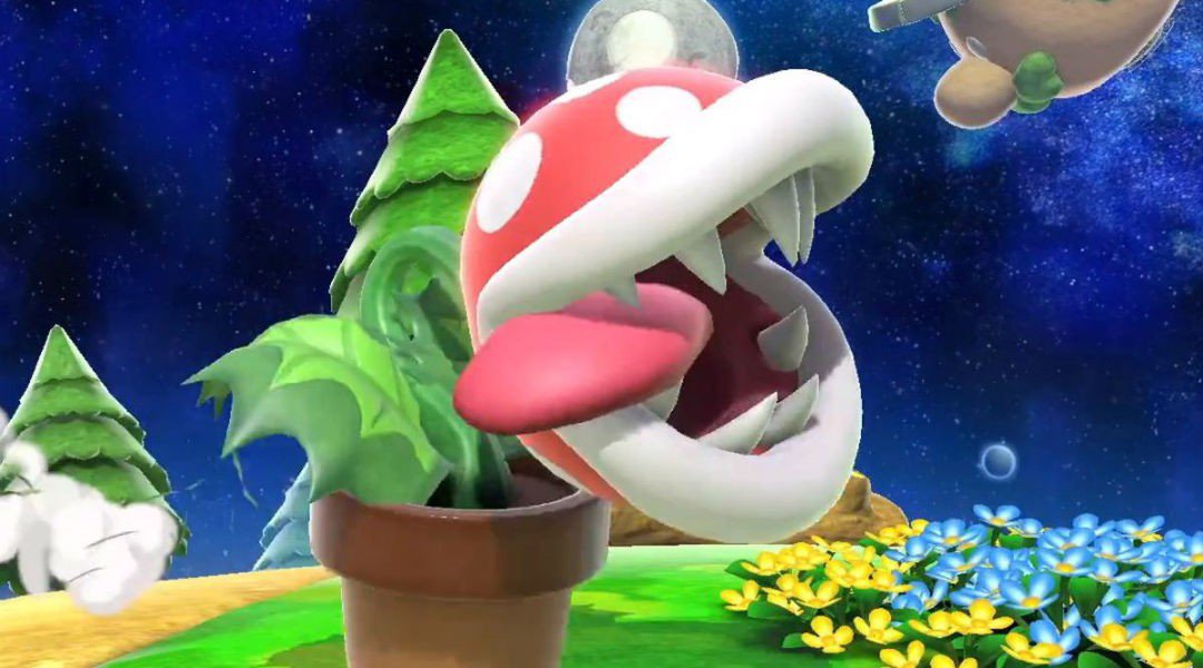 What could be the cause of the Piranha Plant glitchin Super Smash Bros Ultimate?