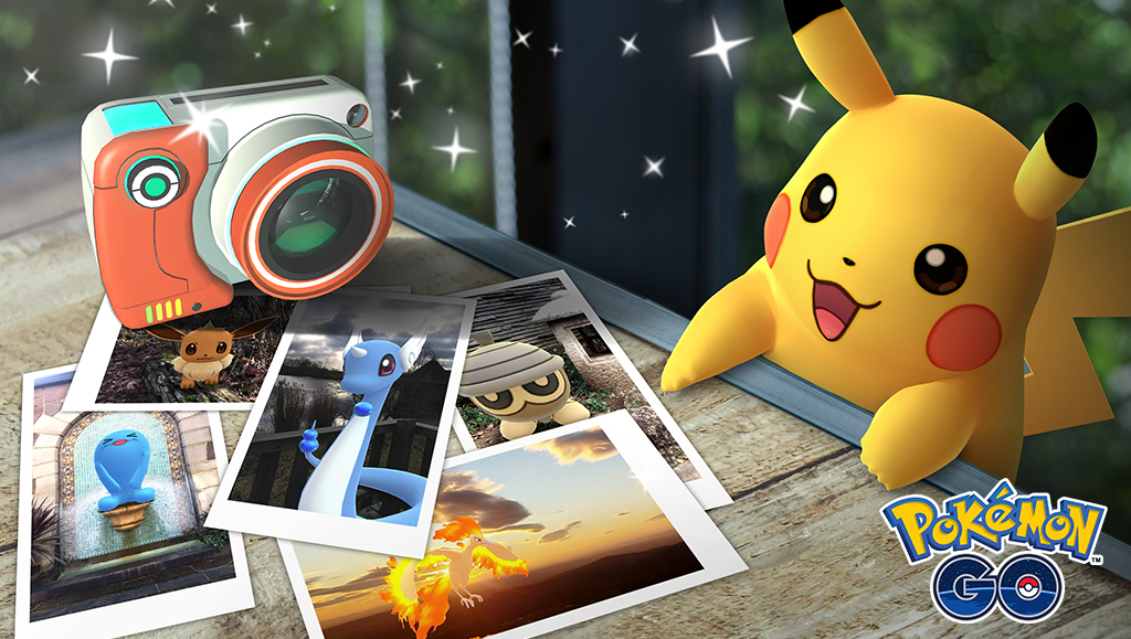 Pok mon GO Snapshot Feature Uses AR Technology