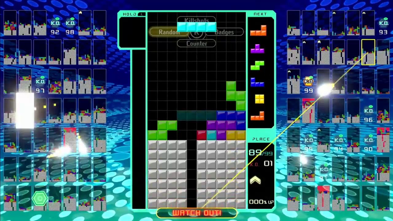 Tetris 99 is a Puzzle Battle Royale!