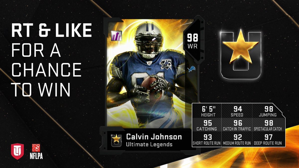 madden 19 ultimate legends calvin johnson card