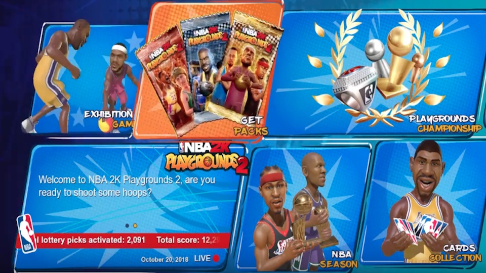 nba 2k playgrounds 2 packs screen