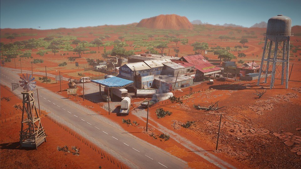 Rainbow Six Siege Outback map