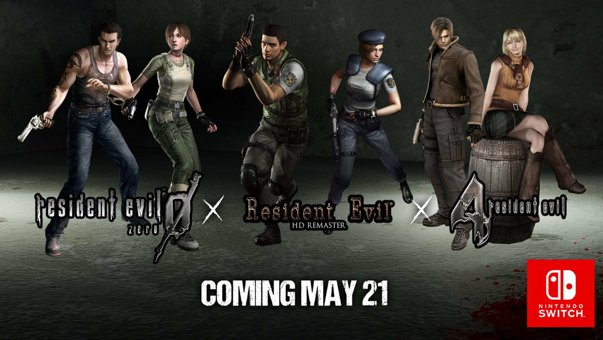 Resident Evil Nintendo Switch ports release date