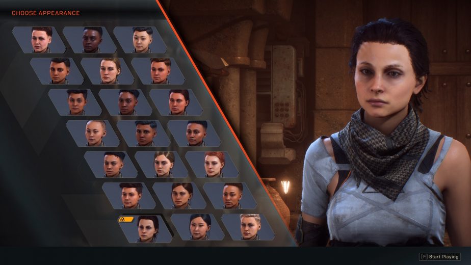 Anthem Character Creation