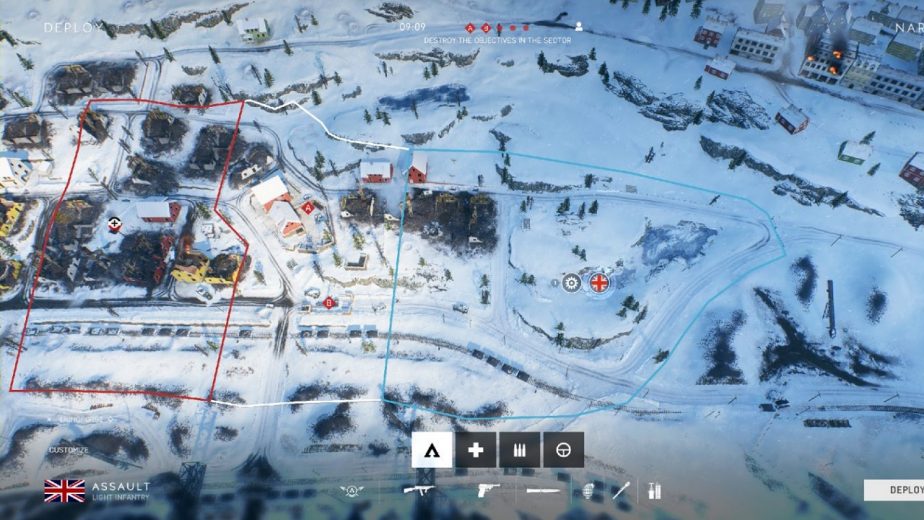 Battlefield 5 Rush Narvik Map