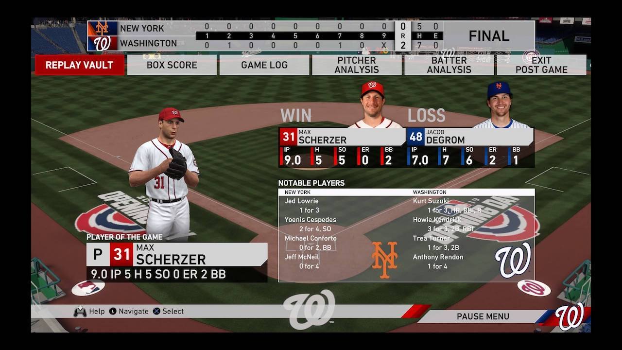 Max Scherzer dominates Mets