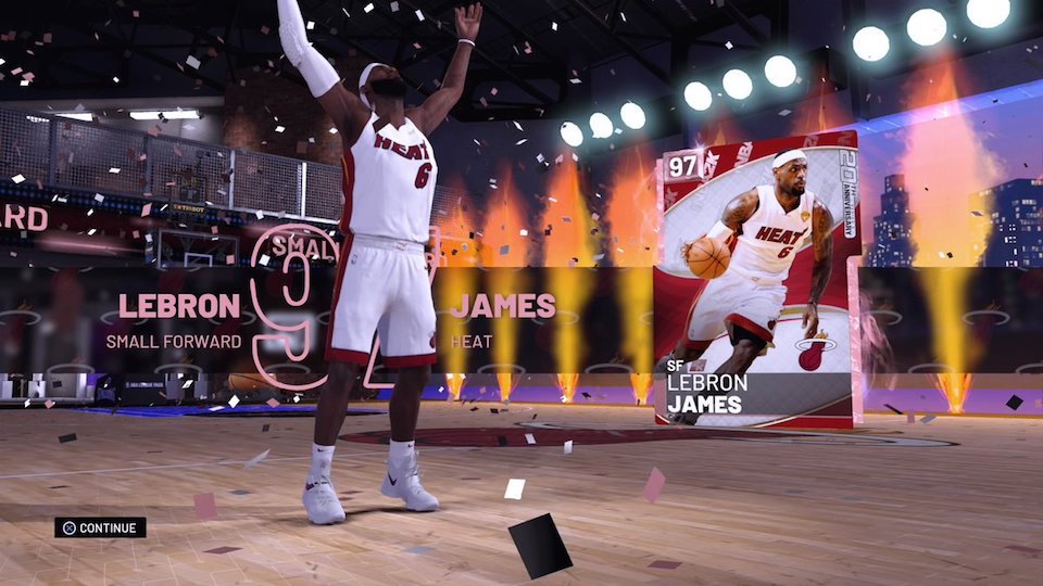 lebron james pink diamond nba 2k19 myteam