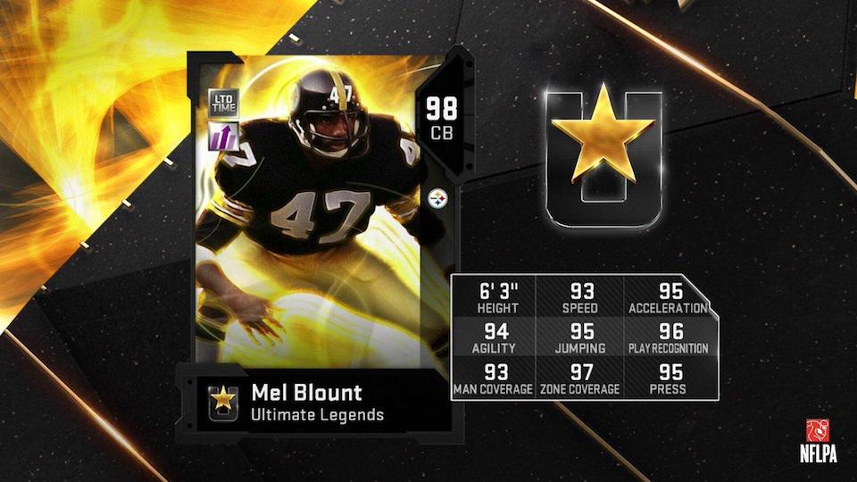 madden 19 ultimate legends mel blount