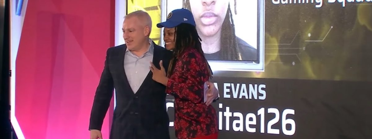 nba 2k league draft results chiquita evans first woman in league warriors