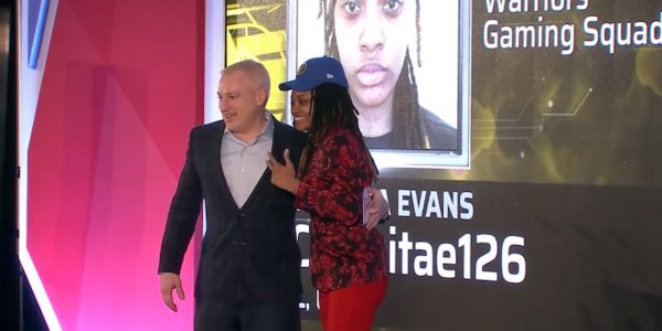 nba 2k league draft results chiquita evans first woman in league warriors