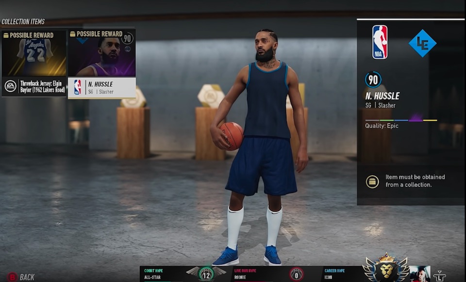 nba live 19 nipsey hussle playable character