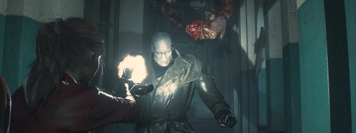 Resident Evil 2 Mr. X Thomas the Tank Engine mod