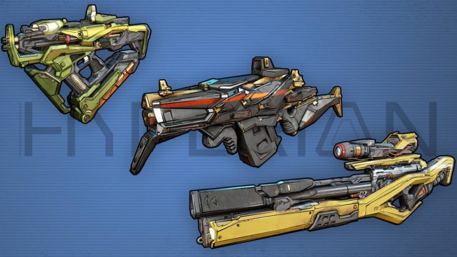 Borderlands 3 Gun Manufacturers Hyperion