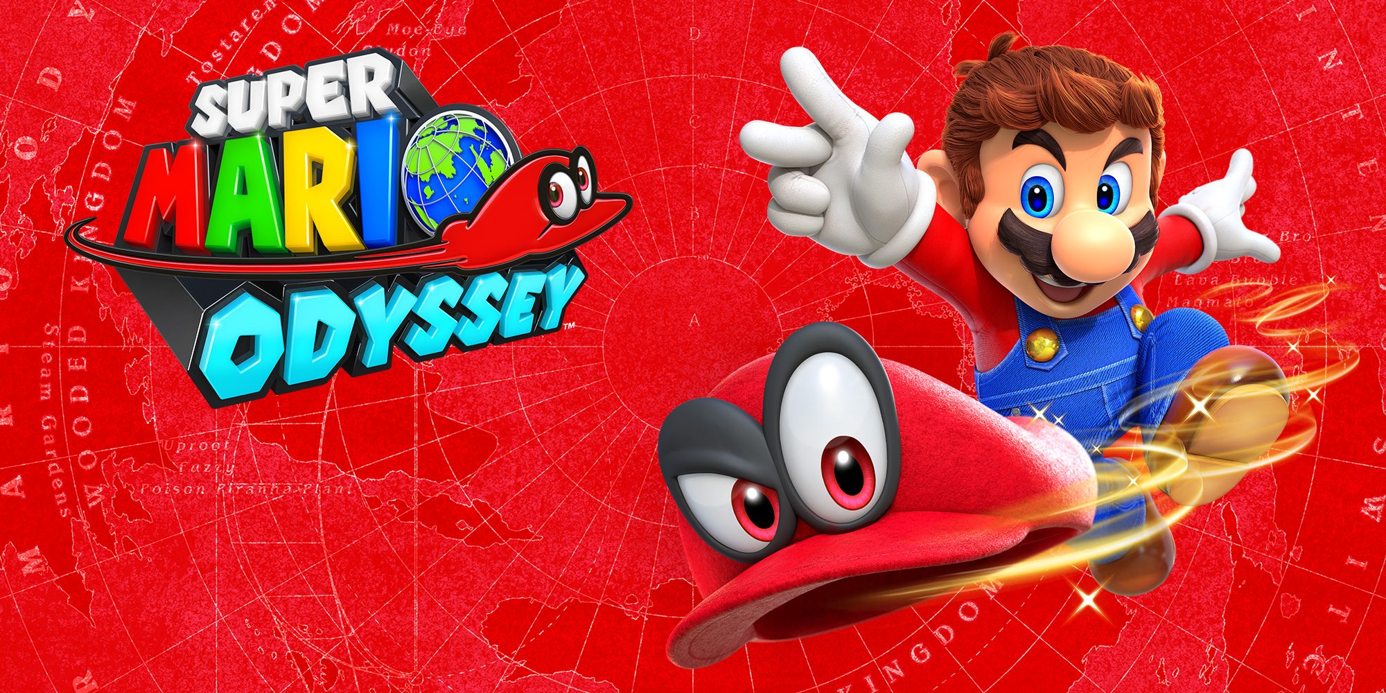 how many worlds are there in super mario odyssey