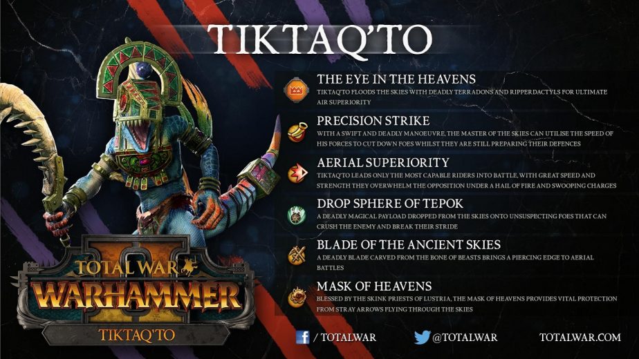 Total War Warhammer 2 Free-LC Lizardmen Legendary Lord Tiktaq'to 3