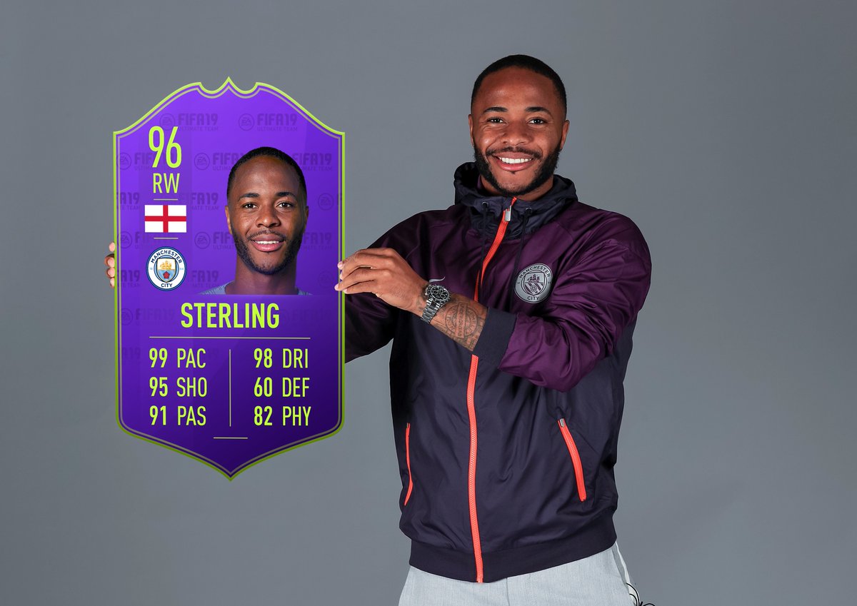FIFA 19 Ultimate Team SBC for Young Player of the Year 2019 Raheem Sterling