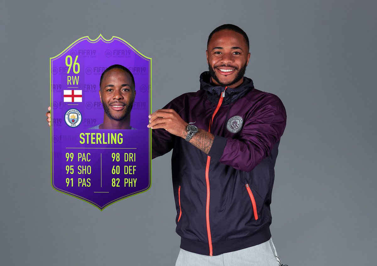 FIFA 19 Ultimate Team SBC for Young Player of the Year 2019 Raheem Sterling