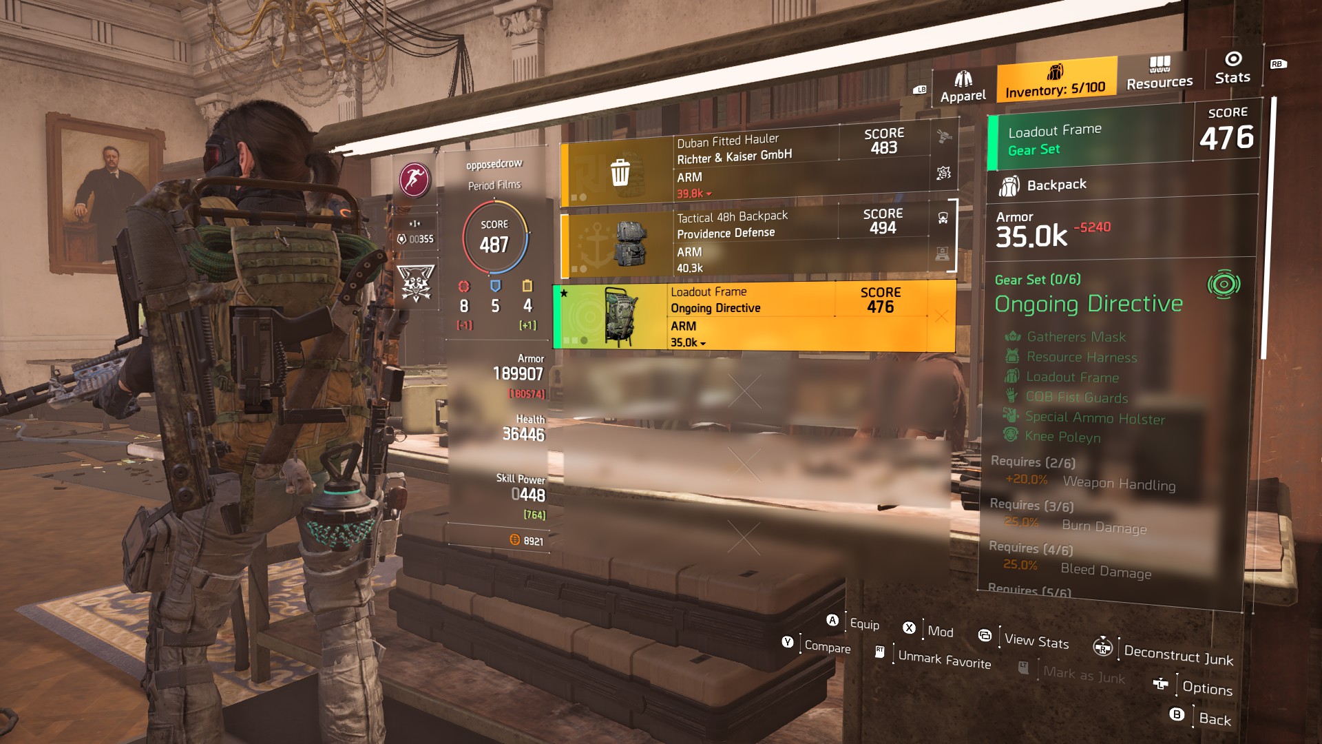 The Division 2 gear sets guide