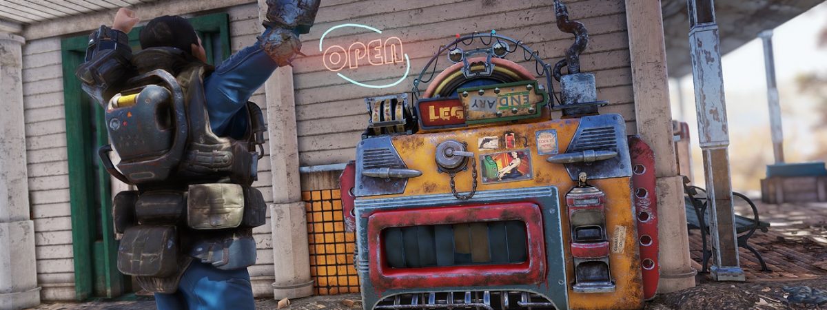Fallout 76 Legendary Exchange Machines and the Purveyor 2