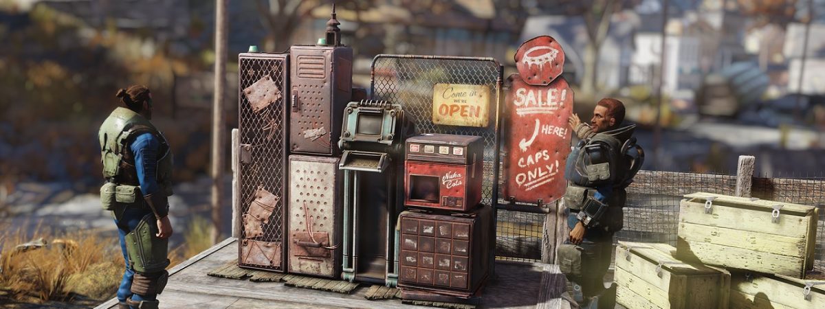 Fallout 76 Player Shops Coming in Patch 9