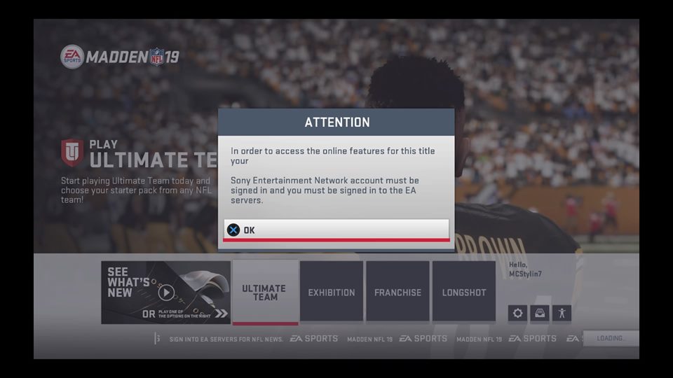 EA Servers Down FIFA, Madden 19 Among Affected Online Games