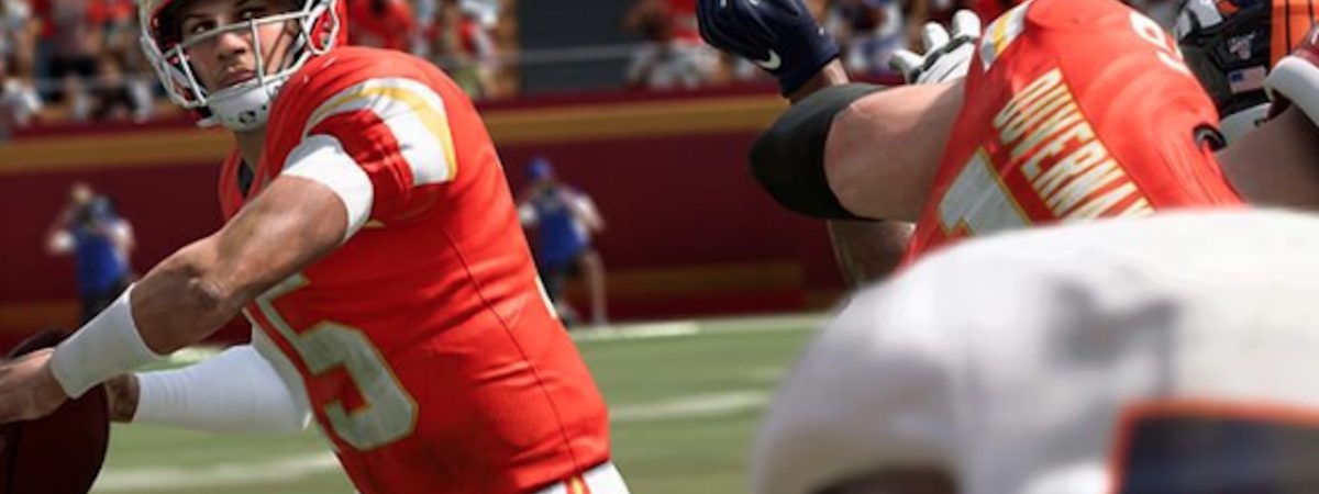 madden 20 cover athlete patrick mahomes photoshoot in chiefs the franchise video
