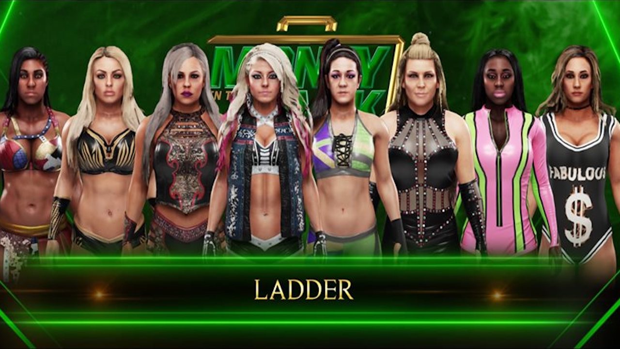WWE 2K19 Simulation: Women's Money in the Bank 2019 Ladder Match Results