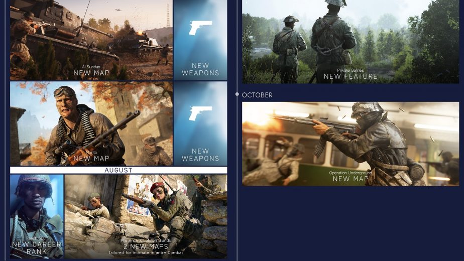 Battlefield 5 DLC Chapter 4 and 5 Roadmap 2
